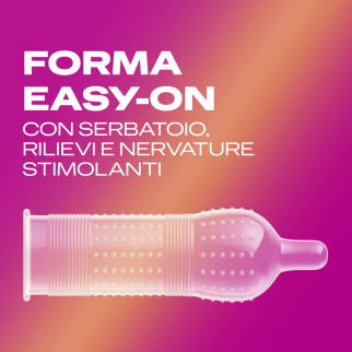 Preservativi Durex Pleasure Max con Rilievi Stimolanti 6pz