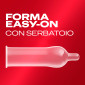 Immagine 3 - Preservativi Durex Supersottile Alta Sensibilità con Forma Easy On - Box da 100 Profilattici