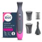 Immagine 1 - Veet Expert All In One Trimmer Rasoio Elettrico Waterproof Senza Fili per Bikini Viso e Corpo con 2 Testine e 3 Pettini Guida