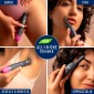 Immagine 7 - Veet Expert All In One Trimmer Rasoio Elettrico Waterproof Senza Fili per Bikini Viso e Corpo con 2 Testine e 3 Pettini Guida