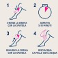 Immagine 3 - Veet Pure Crema Depilatoria Idratante con Tecnologia Silky Fresh per Pelli Normali - Flacone da 200ml