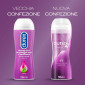 Immagine 4 - Durex Massage 2in1 Gel Massaggio Corpo e Lubrificante Intimo Lenitivo con Aloe Vera - Flacone da 200ml