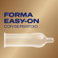 Immagine 4 - Preservativi Durex Real Feel con Forma Easy On Senza Lattice - Confezione da 6 Profilattici