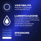 Immagine 2 - Preservativi Durex Sync con Rilievi e Nervature Stimolanti Forma Easy On - 6 Profilattici