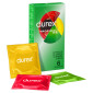 Immagine 1 - Preservativi Durex Tropical Mix Aromatizzati alla Frutta con Forma Classica - Confezione da 6 Profilattici