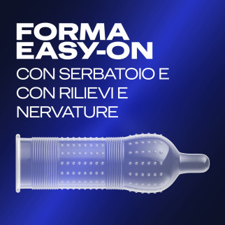 Preservativi Durex Intense con Nervature - Confezione 6 Profilattici