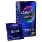 Immagine 1 - Preservativi Durex Lunga Durata ad Azione Ritardante e Forma Easy-On - Confezione da 12 Profilattici