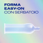 Immagine 4 - Preservativi Durex Invisible Extra Sottile con Forma Easy-On - 3 Confezioni da 10 Profilattici