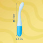 Immagine 2 - Durex Play Ice Breaker Vibratore in Silicone Massaggiatore Personale a Batteria - Stimolatore Femminile