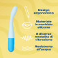 Immagine 3 - Durex Play Ice Breaker Vibratore in Silicone Massaggiatore Personale a Batteria - Stimolatore Femminile