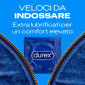 Immagine 5 - Preservativi Durex Jeans XL Extra Large con Forma Easy On - Confezione da 10 Profilattici