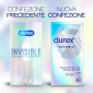 Immagine 7 - Preservativi Durex Invisible Extra Sottile con Forma Classica - Confezione da 10 Profilattici