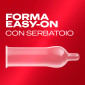 Immagine 3 - Preservativi Durex Supersottile Alta Sensibilità con Forma Easy On - Box da 100 Profilattici