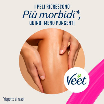 Veet Pure Crema Depilatoria Idratante Pelli Sensibili Flacone da 200ml