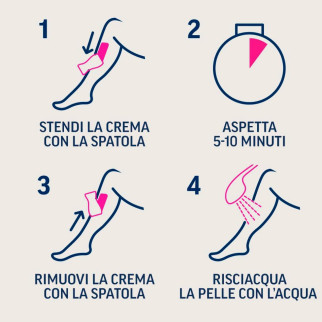 Veet Pure Crema Depilatoria Idratante Pelli Sensibili Flacone da 400ml